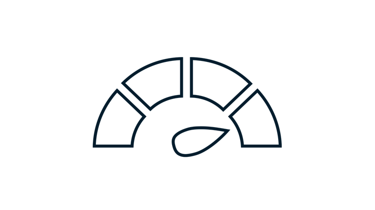 performance icon illustration