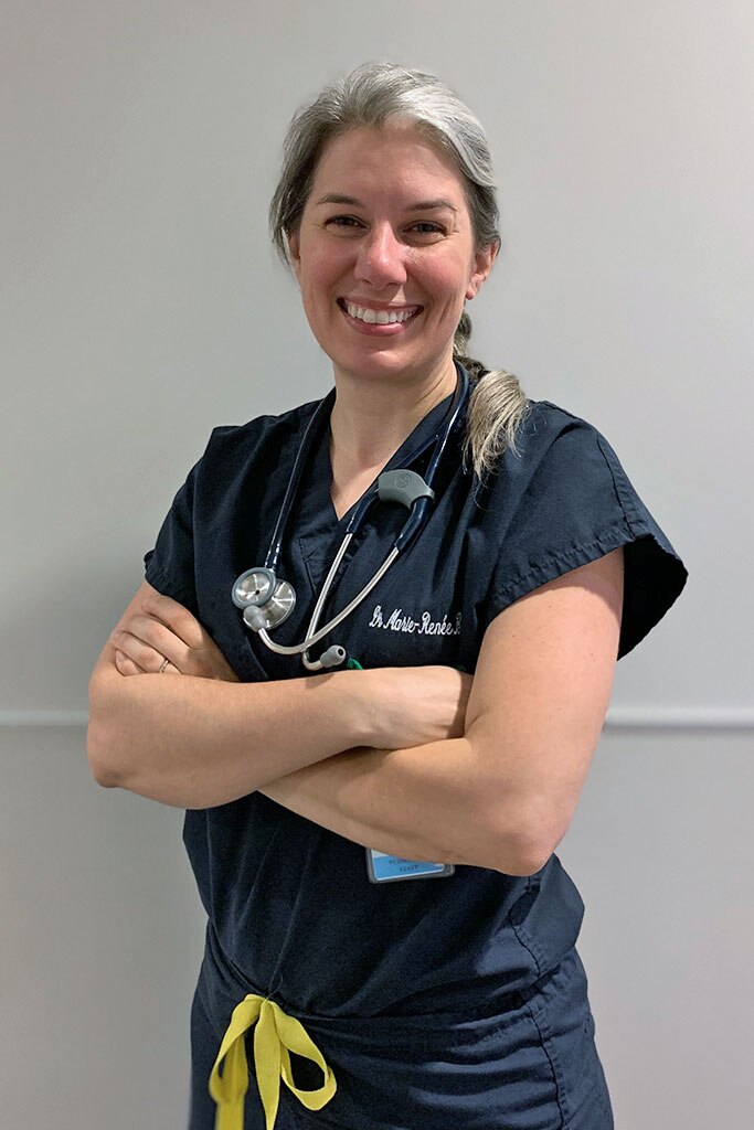 A McKinsey doctor returns to her roots to fight COVID-19