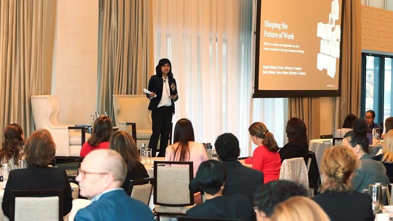 How McKinsey is helping women prepare for the future of work
