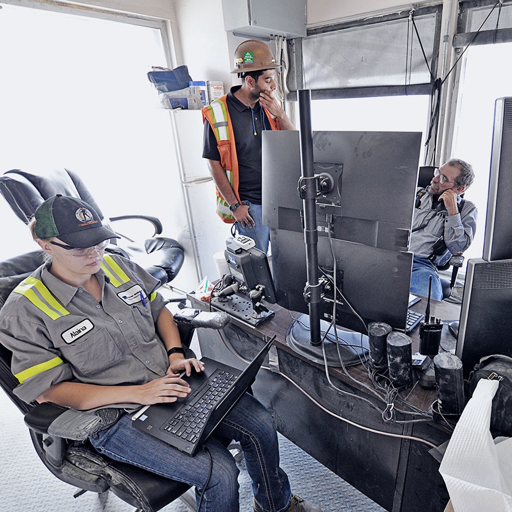 Data engineers, metallurgists, and mining engineers from Freeport collaborated with McKinsey’s data scientists and experts 