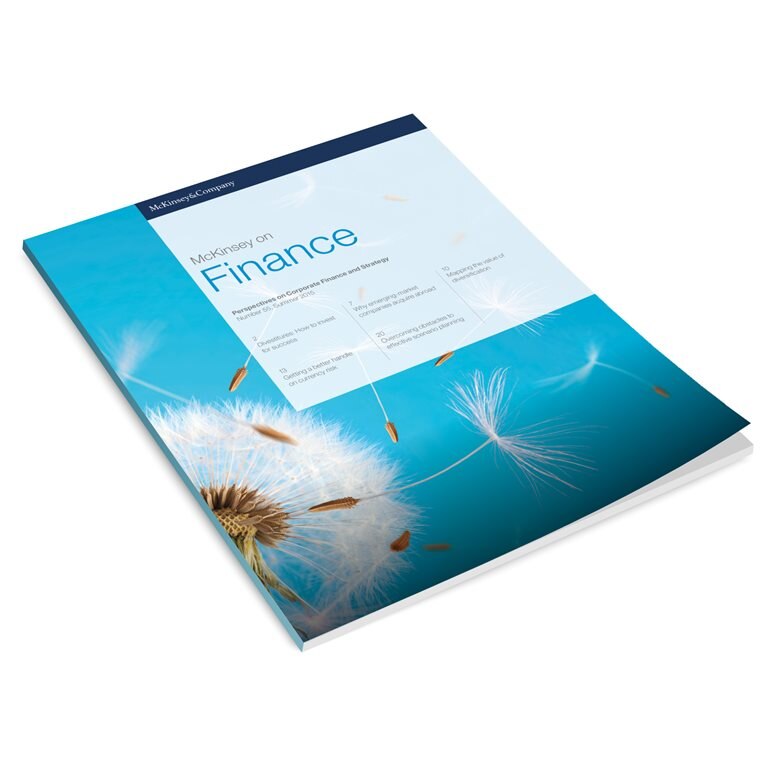 McKinsey on Finance, Number 55