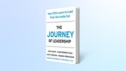 Journey of Leadership book cover