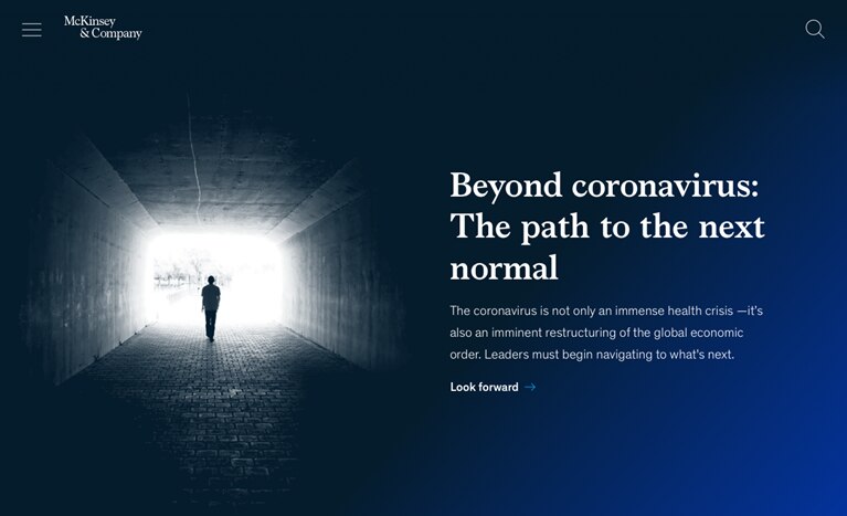 Beyond coronavirus: The path to the next normal