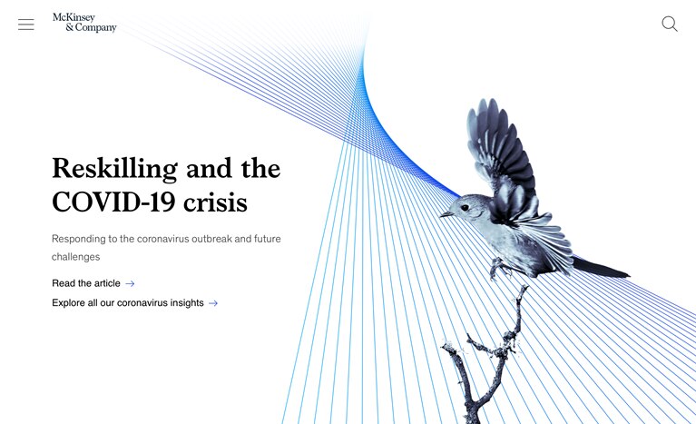 To emerge stronger from the COVID-19 crisis, companies should start reskilling their workforces now
