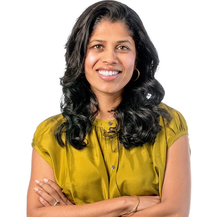 This is a profile image of Amritha Subramanian